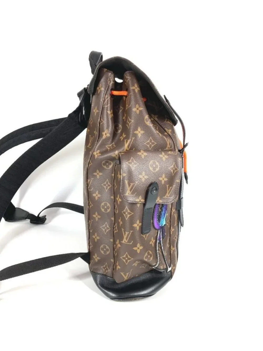 Louis Vuitton Backpack Christopher PM Canvas Brown - Picture 4 of 9